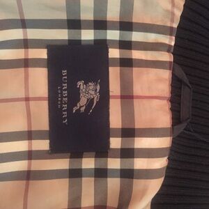 Classic Burberry Bomber Jacket